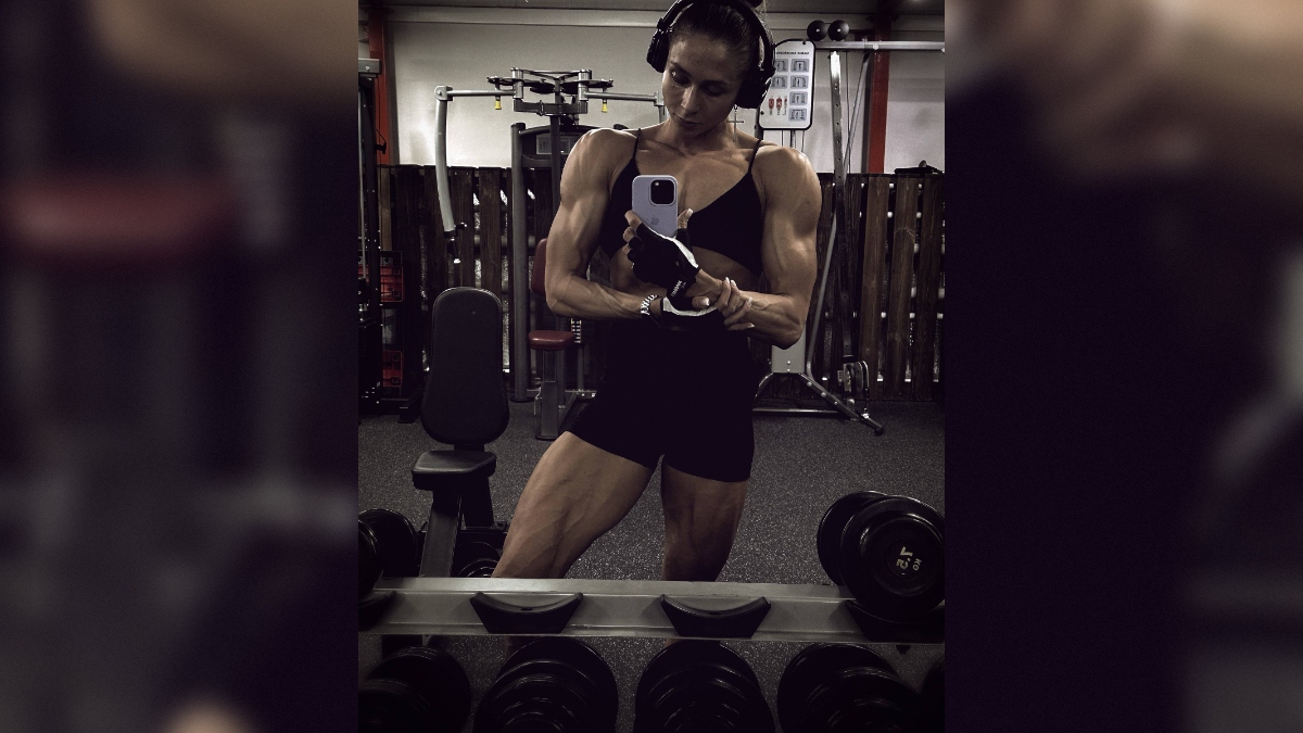 Мария во время подготовки к соревнованиям. Фото – соцсети героини публикации