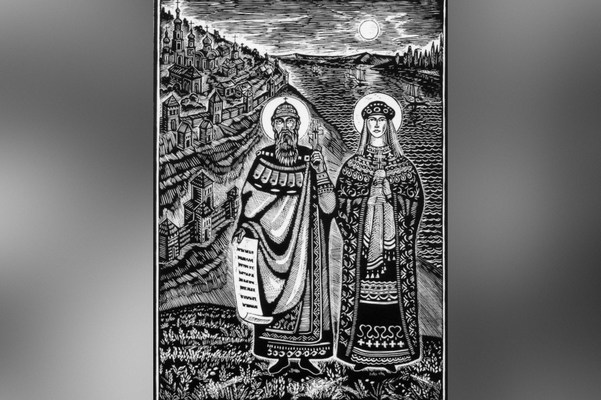 Князь Владимир и княгиня Ольга