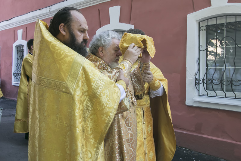 В 2017 году&nbsp;глава митрополии митрополит Воронежский и Лискинский Сергий освятил Ильинский храм&nbsp;чином Великого освящения. Фото – Воронежская митрополия.&nbsp;