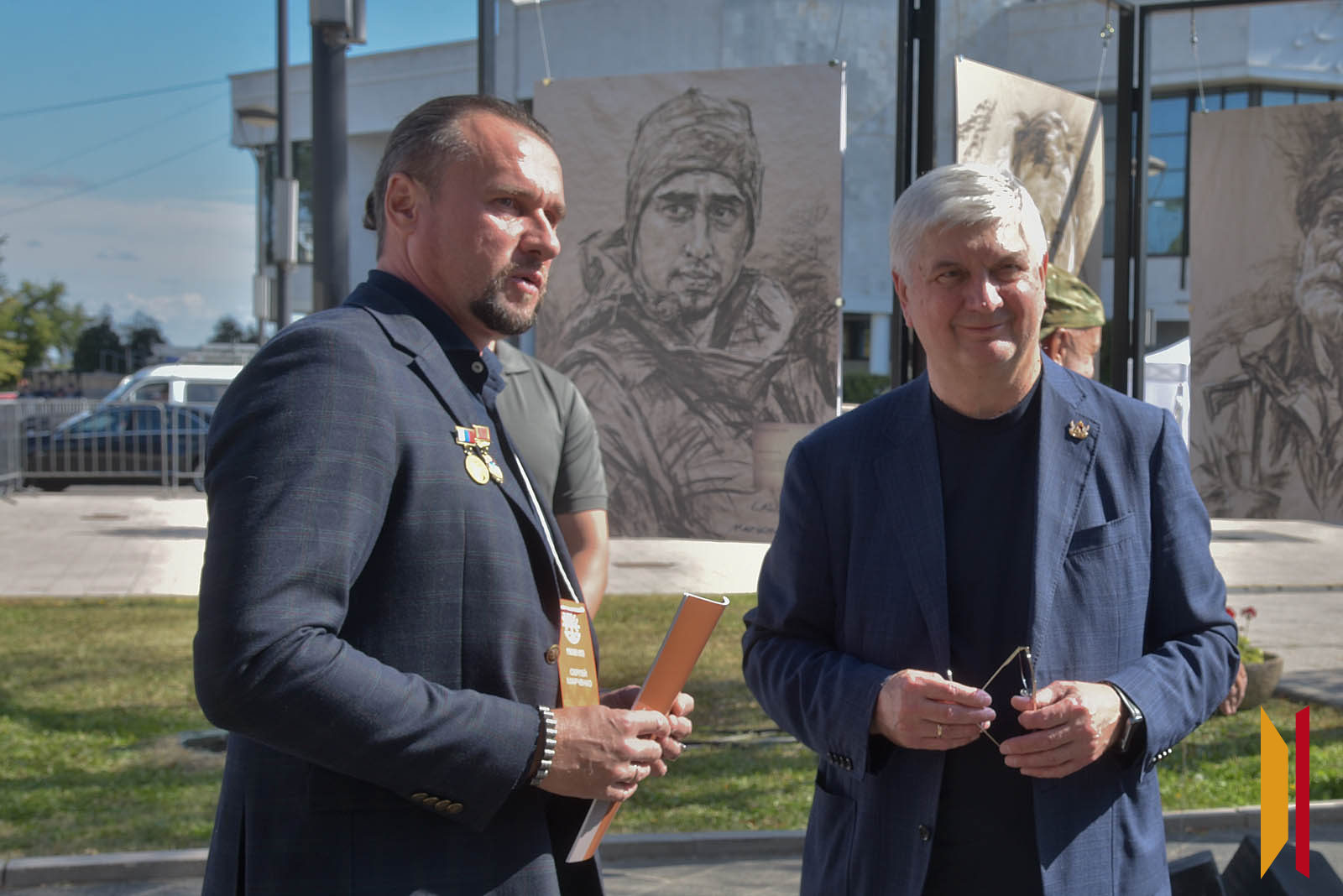 Губернатор Александр Гусев и Сергей Марченко Губернатор Александр Гусев и Сергей Марченко