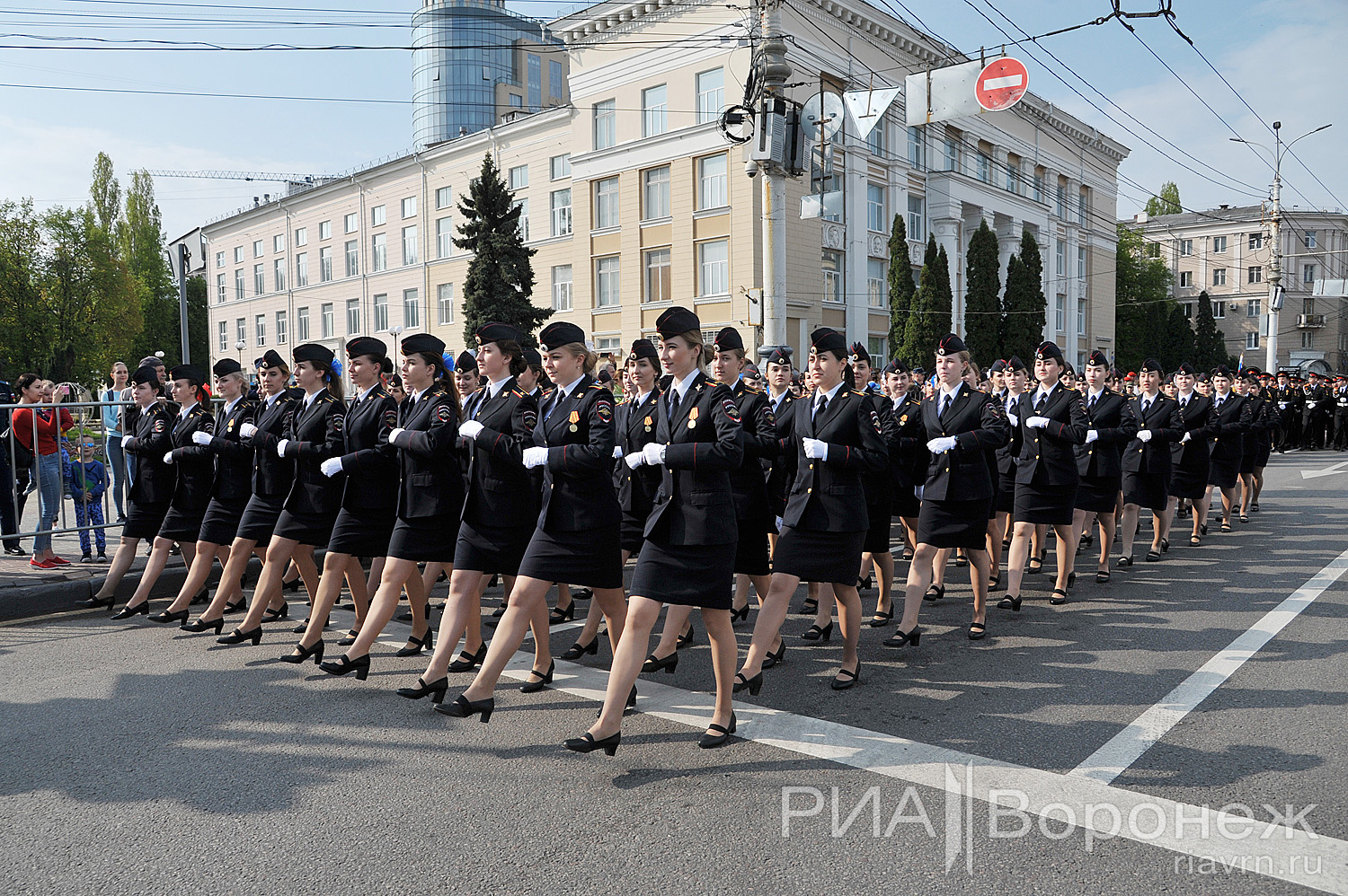 Генеральная репетиция парада 2020 в Воронеже