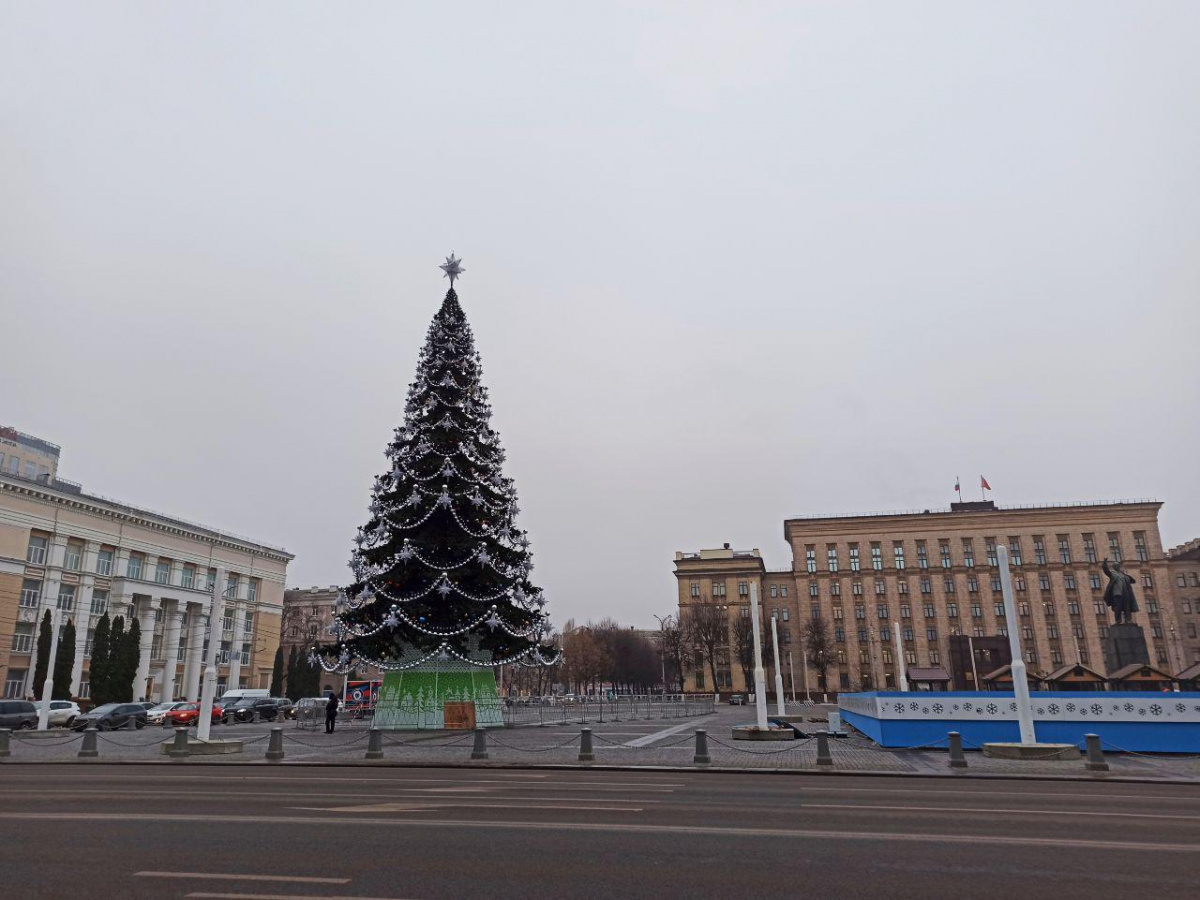 Главная новогодняя ёлка города