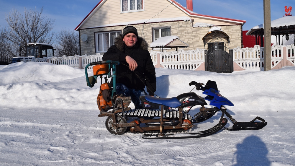 Гусеничный модуль на мотоцикл/снегоход своими руками — Video | VK