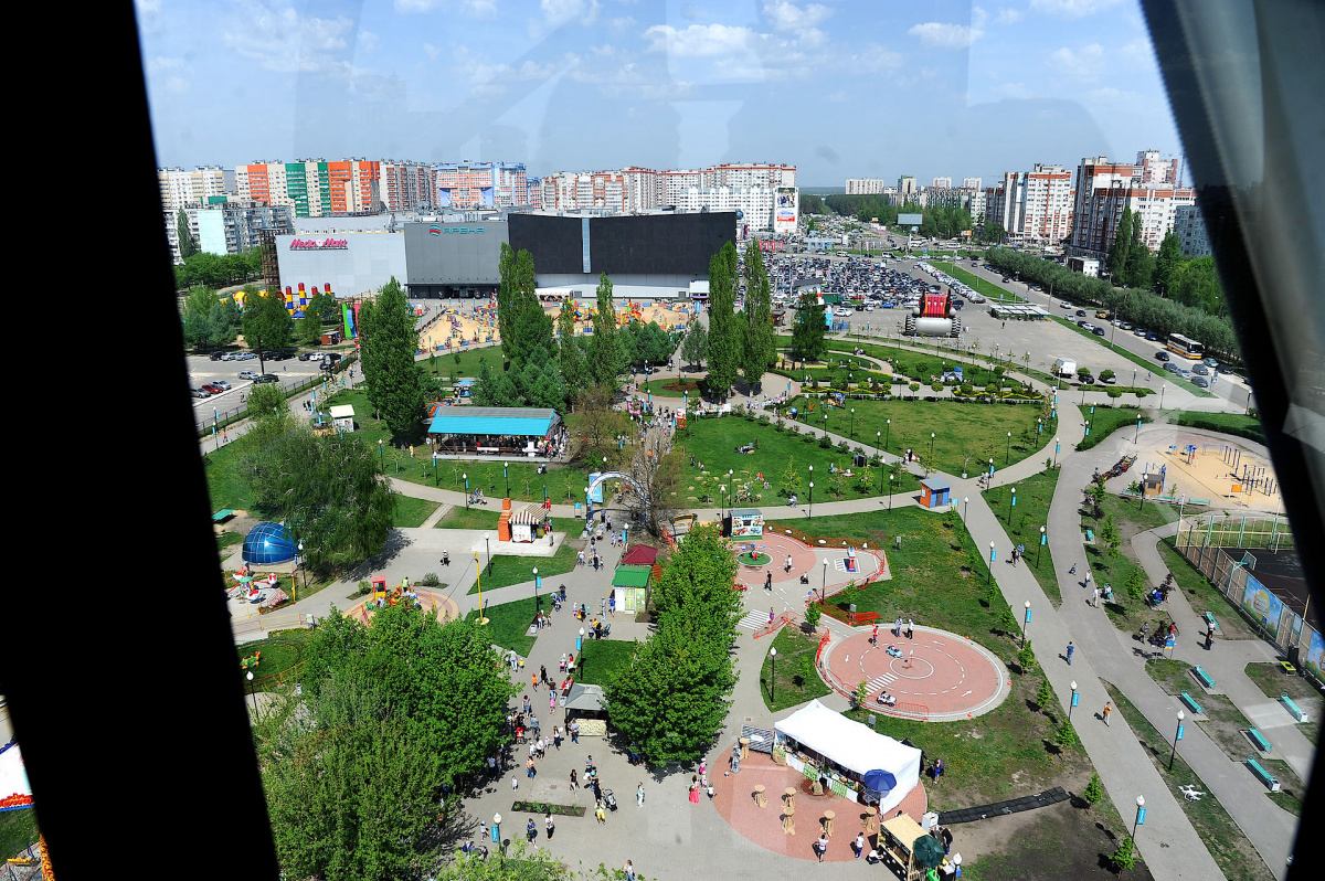 Парк около арены Воронеж