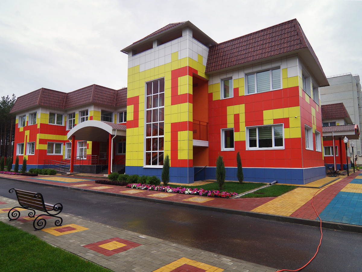 Детский сад здание