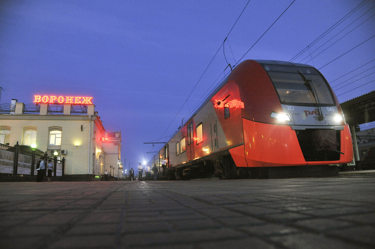Фото поезда москва воронеж фото
