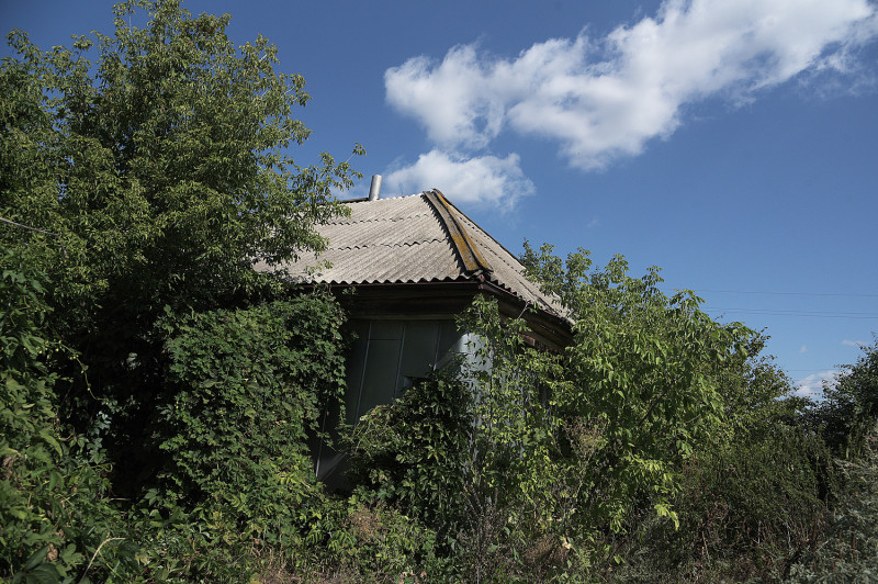 заброшенные воронежский хутора Бражников дом