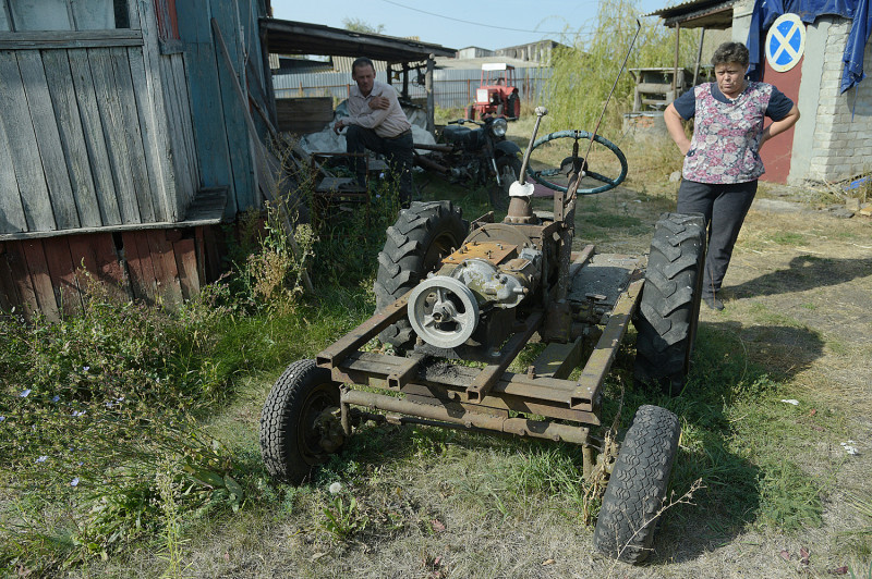 воронежское село трактор своими руками