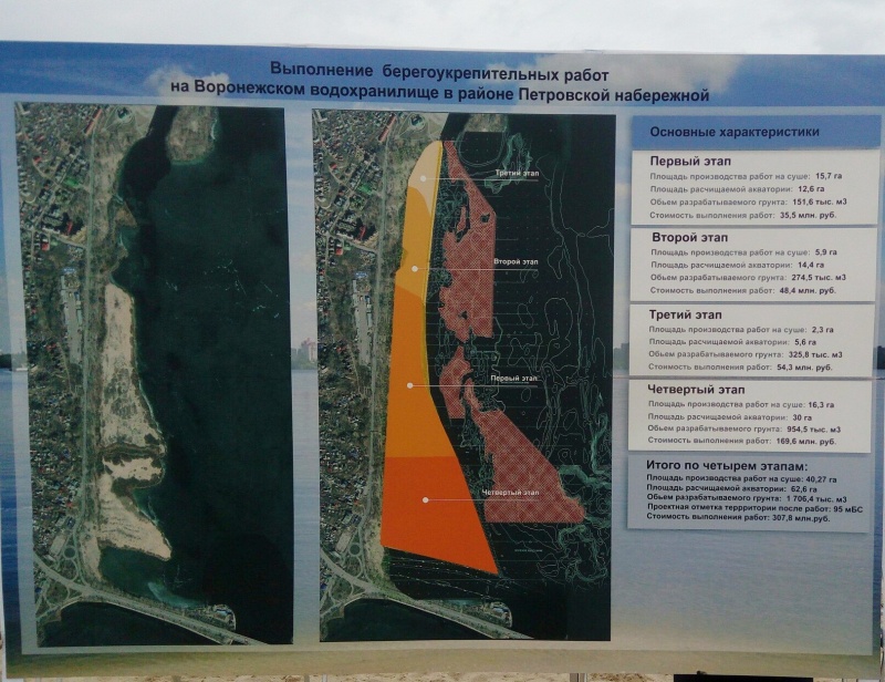 Проект петровской набережной воронеж