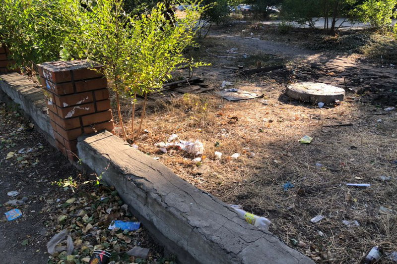 Воронеж демонтаж киоска мусор