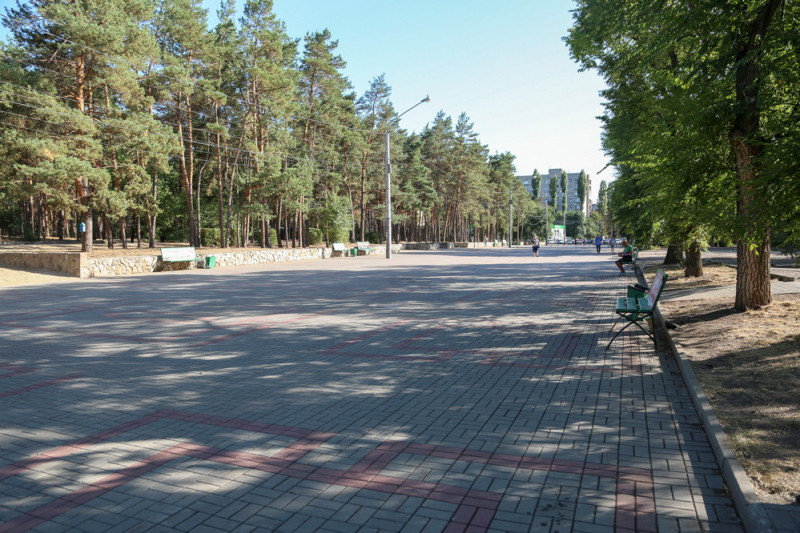 Воронежский парк "Танаис" реконструируют